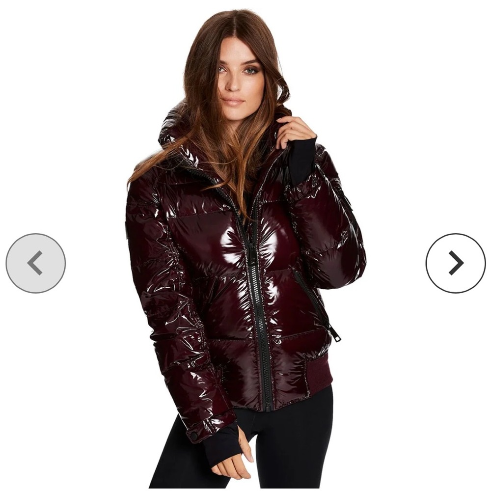 BNWT SAM bomber down jacket size small